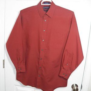 Stafford Performance LS Dress Shirt, Size 15 1/2 3